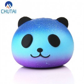 Star Panda Squishy Slow Rising Squeeze Toys PU Simulation Animal Stress Stretch Kids Toy Gift 7*8*9CM