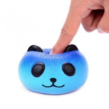 Star Panda Squishy Slow Rising Squeeze Toys PU Simulation Animal Stress Stretch Kids Toy Gift 7*8*9CM