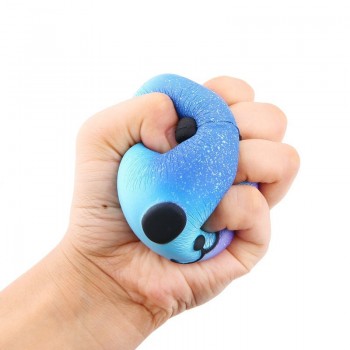 Star Panda Squishy Slow Rising Squeeze Toys PU Simulation Animal Stress Stretch Kids Toy Gift 7*8*9CM