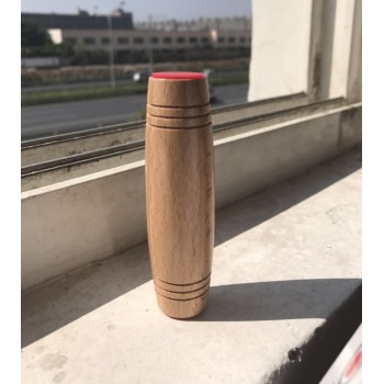 Japanese desktop flip toys Mokuru Rollver decompression rod beech tumbler Desktop Fidget Stick Relieve Stress Focus Antistress
