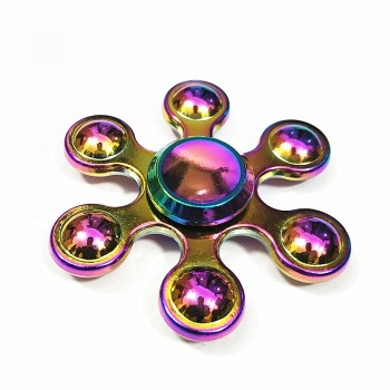 075 high quality Fidget Spinner Metal Rainbow Dragon Hand Finger Spinners Autism ADHD Focus Anxiety Relief Stress