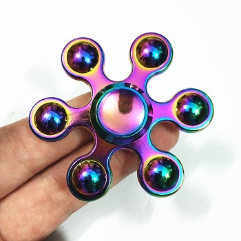 075 high quality Fidget Spinner Metal Rainbow Dragon Hand Finger Spinners Autism ADHD Focus Anxiety Relief Stress