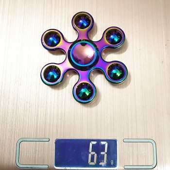 075 high quality Fidget Spinner Metal Rainbow Dragon Hand Finger Spinners Autism ADHD Focus Anxiety Relief Stress
