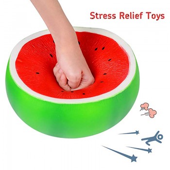 Squishy Watermelon Squeeze Toy Antistress Squishes Toy Soft Slow Rising Pinch Fruits Toy Relief Kids Adlut Decorative Gift