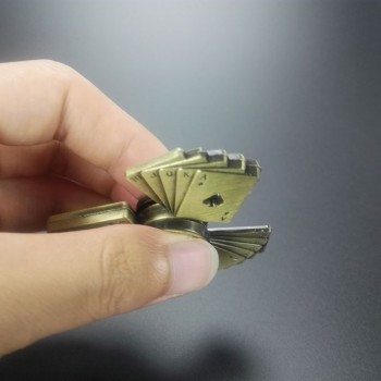 Retro Bronze Metal Poker fidget spinner Lasting rotation Low noise High Speed Fine craft hand spinner
