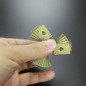 Retro Bronze Metal Poker fidget spinner Lasting rotation Low noise High Speed Fine craft hand spinner