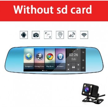 QUIDUX 4G Android 5.0 Car Rearview Mirror Camera 7 inch 1200MP Sony IMX 322 FHD 1080P GPS Navigation Vedio Recorder DVRs Dashcam