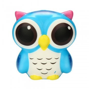 Owl Shape Squeeze Toy Adorable Owl Squishy Slow Rising Cartoon Doll Cream Scented Stress Relief Toy Children Adults /PY Dropship