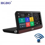 HGDO Car DVR 7 Inch Dash Cam 3G/4G Android 5.0 GPS Navigation Dual Lens Cameras Auto Recorder Full HD 1080p Car Dash Camera