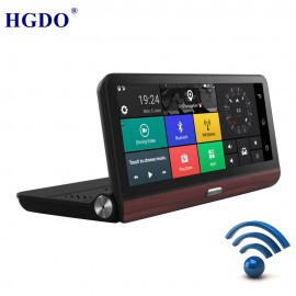 HGDO Car DVR 7 Inch Dash Cam 3G/4G Android 5.0 GPS Navigation Dual Lens Cameras Auto Recorder Full HD 1080p Car Dash Camera
