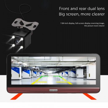 HGDO Car DVR 7 Inch Dash Cam 3G/4G Android 5.0 GPS Navigation Dual Lens Cameras Auto Recorder Full HD 1080p Car Dash Camera