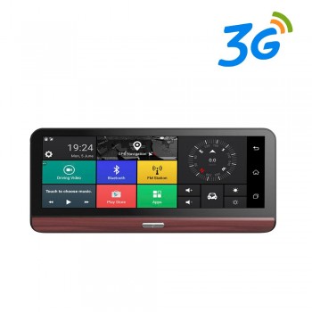 HGDO Car DVR 7 Inch Dash Cam 3G/4G Android 5.0 GPS Navigation Dual Lens Cameras Auto Recorder Full HD 1080p Car Dash Camera