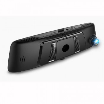 Asvegen 9.88 inch 4G WIFI Bluetooth GPS Rearview Mirror Standard 1600*400 HD Full Screen Android Car 1080P 140 Degrees Recorder