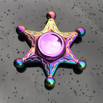 Metal Rainbow Spiner Colorful EDC Hand Spinner Anti-Anxiety Toy for Spinners Focus Relieves Stress ADHD Finger Spinner