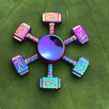 Metal Rainbow Spiner Colorful EDC Hand Spinner Anti-Anxiety Toy for Spinners Focus Relieves Stress ADHD Finger Spinner