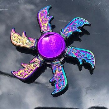 Metal Rainbow Spiner Colorful EDC Hand Spinner Anti-Anxiety Toy for Spinners Focus Relieves Stress ADHD Finger Spinner