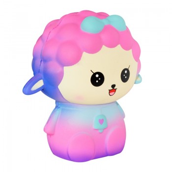 Jumbo Kawaii Cute Galaxy Sheep Squishy Bread Cream Scented Slow Rising Squeeze Toys Simulated food Stress Relief Toy 12*8CM