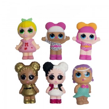 Kawaii Cartoon Squishies Dolls Slow Rising Scented Stress Reliever Toys Action Figure smooshy mushy Christmas gift