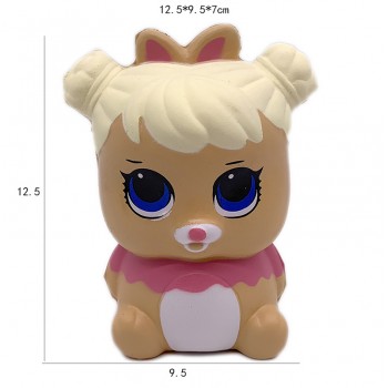 Kawaii Cartoon Squishies Dolls Slow Rising Scented Stress Reliever Toys Action Figure smooshy mushy Christmas gift