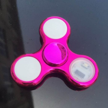 Luminous LED light Fidget Spinner Hand Top Spinners Glow in Dark Light EDC Figet Spiner Batman Finger Stress Relief Toys