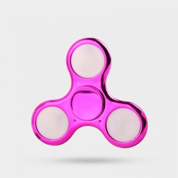 Luminous LED light Fidget Spinner Hand Top Spinners Glow in Dark Light EDC Figet Spiner Batman Finger Stress Relief Toys