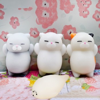 Cute Squishy Cat Bear Bird slow rising Mochi Squeeze jumbo Kids Kawaii Reliever Decor Antistrss Relaxing Toy Drop Shipping YB207