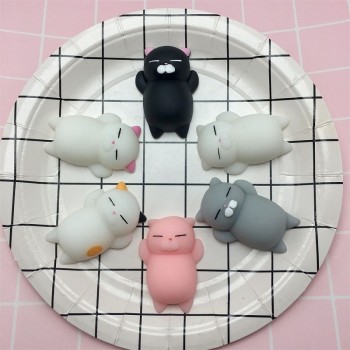Cute Squishy Cat Bear Bird slow rising Mochi Squeeze jumbo Kids Kawaii Reliever Decor Antistrss Relaxing Toy Drop Shipping YB207