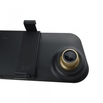 car dvr Dual DVR Camera parking camera Dual lens FHD 1080P 4.3 Rear view camera mirror G-Sensor car dvr camera cycle recording