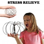 Amazing Flow Ring Toys Magic Ring Toroflux Flowtoys Kinetic Spring Toy Ring Fidget Spinner Metal Funny Anti Stress Toy Flow Toys