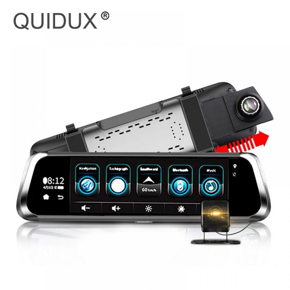 2018 Mirror DVR 10 IPS 4G Android ADAS Full HD 1080P Dash Camera GPS Navigation Auto Registrar Rear View Mirror Remote Monitor