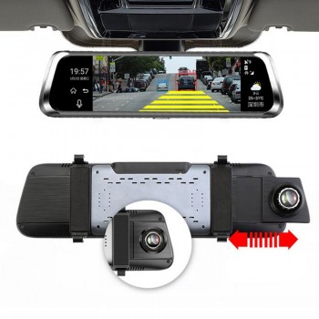 2018 Mirror DVR 10 IPS 4G Android ADAS Full HD 1080P Dash Camera GPS Navigation Auto Registrar Rear View Mirror Remote Monitor