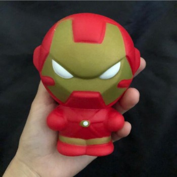 Super Hero Squishy Slow Rising Iron Man Spiderman Squishies Toy Jumbo Squeeze Stress Relief Toys For Kid