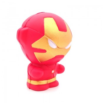 Super Hero Squishy Slow Rising Iron Man Spiderman Squishies Toy Jumbo Squeeze Stress Relief Toys For Kid