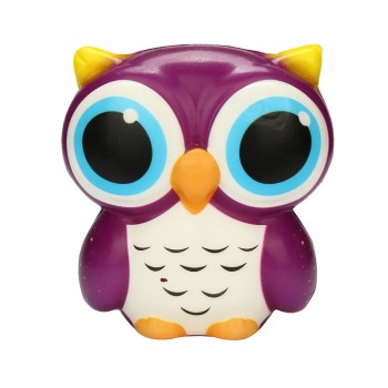2018 New Brand Squash Anti-stress Toy Adorable Owl Squishy Slow Rising Cartoon Doll Cream Scented  Stress Relief Toy oyuncak T *
