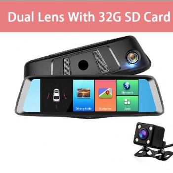2018 Android 5.1 Car Rearview Mirror 7 4G Touch ADAS DVR FHD 1080P with WiFi GPS Video Camera Registrator Recorder Black Box