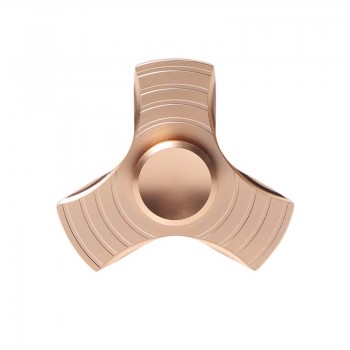SJFC EDC Fidget Spinner spinner Hand Spinner Aluminum Alloy Fidget Toy Anxiety Stress Adults Kid Metal Spiner