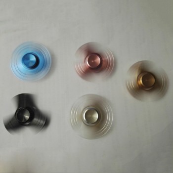 SJFC EDC Fidget Spinner spinner Hand Spinner Aluminum Alloy Fidget Toy Anxiety Stress Adults Kid Metal Spiner