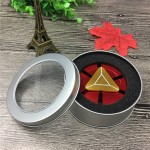 Hand Spinner Iron Man EDC Tri-Spinner Fidget Toys Metal Red Fidget Spinner SCCJGL Adults Kids Children Education DIY Toy Hobbies