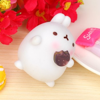 2018 Hot Sale Squash Anti-stress Toy Cute Rabbit Kids Cute Toys Stress Reliever Slow Rising Squishy Antistress oyuncak gadget T#