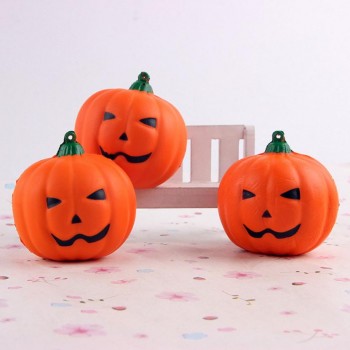 Halloween Soft Pumpkin Cartoon Squishy Slow Rising Squeeze Toy Phone Straps 8.20