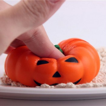 Halloween Soft Pumpkin Cartoon Squishy Slow Rising Squeeze Toy Phone Straps 8.20