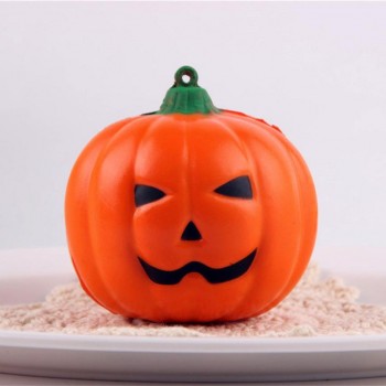 Halloween Soft Pumpkin Cartoon Squishy Slow Rising Squeeze Toy Phone Straps 8.20