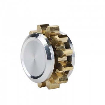 MINI Gear Copper Alloy Spinner Fidget Hand Spinner Finger EDC Focus Toys Gift M09