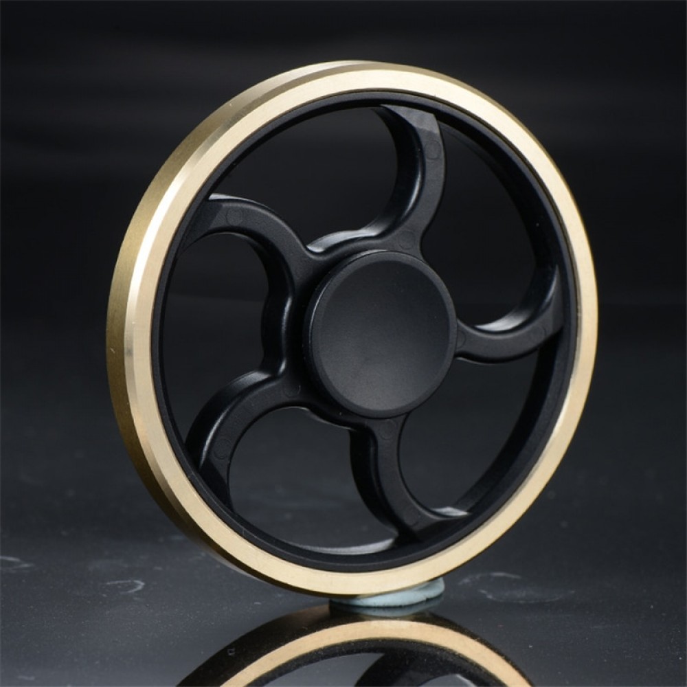 Luxurious Wheel Hand Spinner Fingertip Gyro EDC Metal Fidget Spinner Anti Stress Funny Toys For ADHD Autism Hand Spinner Gifts