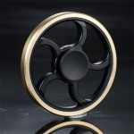 Luxurious Wheel Hand Spinner Fingertip Gyro EDC Metal Fidget Spinner Anti Stress Funny Toys For ADHD Autism Hand Spinner Gifts