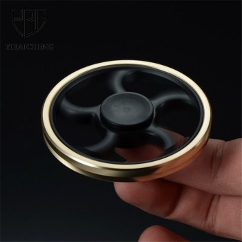 Luxurious Wheel Hand Spinner Fingertip Gyro EDC Metal Fidget Spinner Anti Stress Funny Toys For ADHD Autism Hand Spinner Gifts