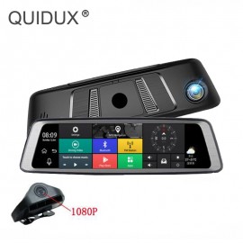 2018 NEW Car DVR Camera 10 Full Touch Android 5.1 Stream Media 4G Special Mirror GPS Dual Sony IMX323 1080P ADAS WIFI Dash Cam