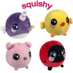 Kawaii Squishy plush Toy Animal Stuffed Animal Squeezable Decompression Squeeze Toy Slow Rising Best Christmas Birthday Gift