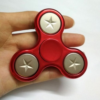 2017 New Style Toys Plating Metallic Anti Stress EDC Fidget Toys Hand Spinner Fingertip Gyro ADHD Finger Gyro B0187