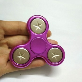 2017 New Style Toys Plating Metallic Anti Stress EDC Fidget Toys Hand Spinner Fingertip Gyro ADHD Finger Gyro B0187